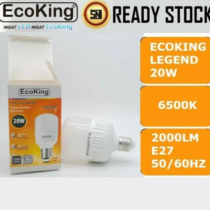 LAMPU LED 20W BOHLAM LED CAPSUL 20 WATT CAHAYA PUTIH ECOKING E27 PM99