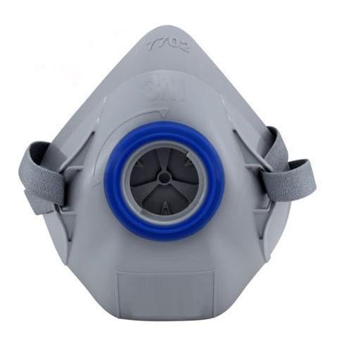 Masker 3M respirator silicon debu 7702k for Filter 7007K-100 (TERBAIK) (TERBARU) (TERMURAH)