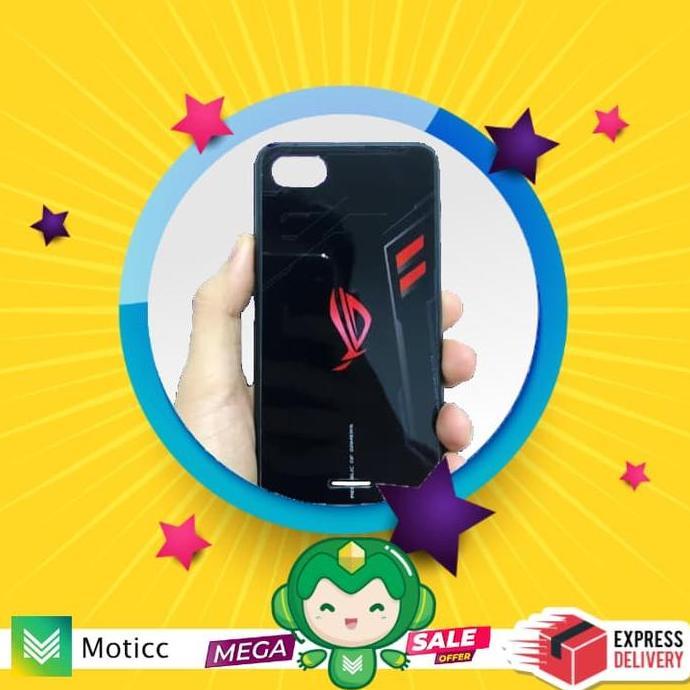XIAOMI REDMI 6A - ROG PHONE EDITION CASE KACA CASING TEMPERED GLASS READY