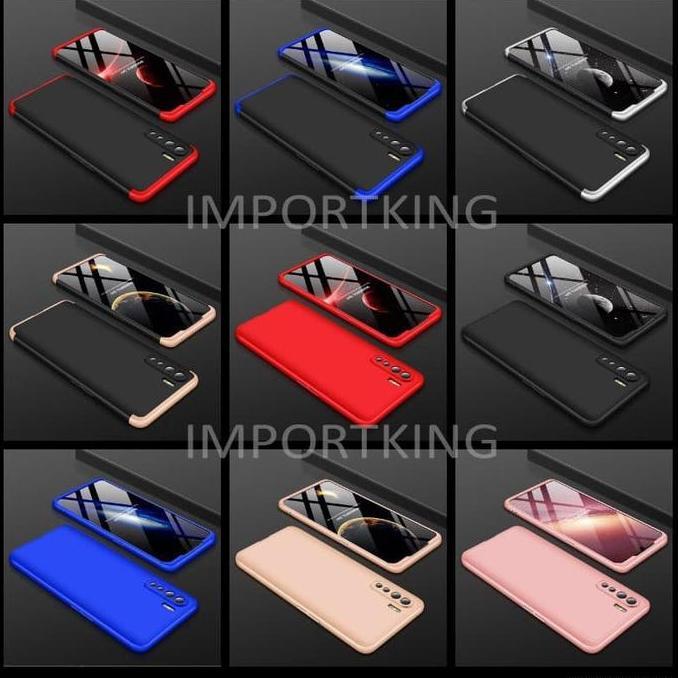 OPPO A91 / OPPO RENO 3 360 PROTECTION SLIM MATTE CASE READY STOCK