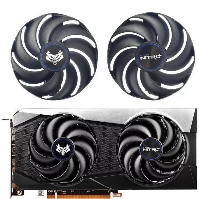 Fan kipas Vga Sapphire Nitro Rx 6600 6650 xt rx6600 Replacement 87cm 6pin