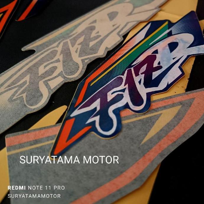 striping sticker lis yamaha fizr fiz r 1997 1998 ungu laminasi