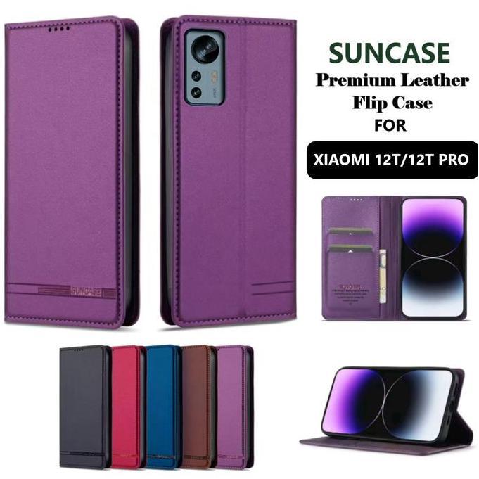 CASE HP FOR XIAOMI 12T / XIAOMI 12T PRO PREMIUM FLIP WALLET FLIP CASE MAGNET CASING FLIP COVER SILIK