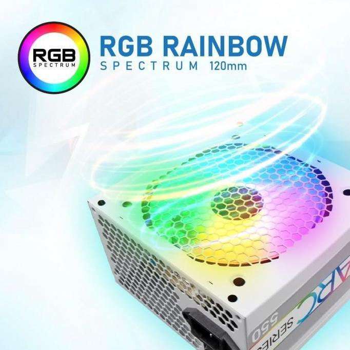 POWER SUPPLY/PSU VURRION ARC SERIES 550 FROZE EDITION 80+ RGB 550W