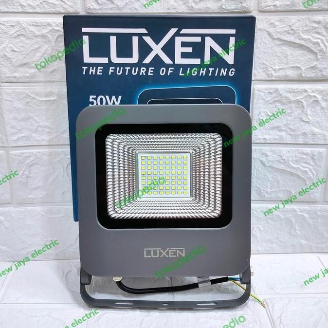 Lampu Sorot LED 50watt LUXEN ip65 Flood Light / Lampu Tembak Led 50wat