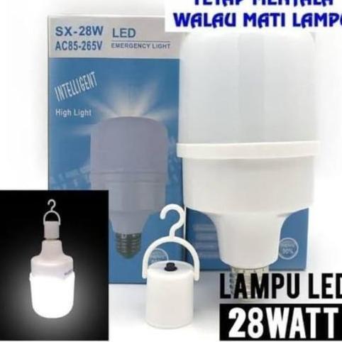 Lampu LED Emergency 28 Watt - Lampu Sentuh Kapsul SX - 28W