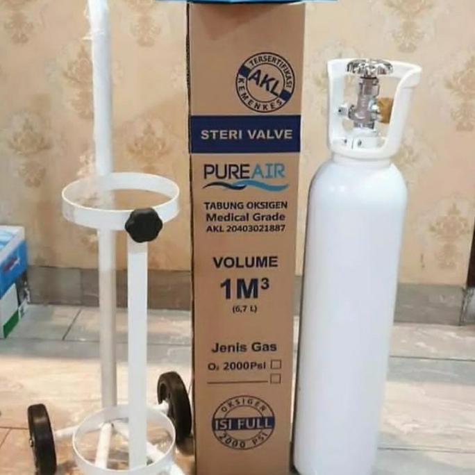 TABUNG OKSIGEN 1 SET MEDIS LENGKAP KH99