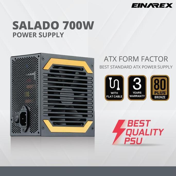 EINAREX SALADO 700W PSU 80 PLUS BRONZE | Power Supply 700Watt
