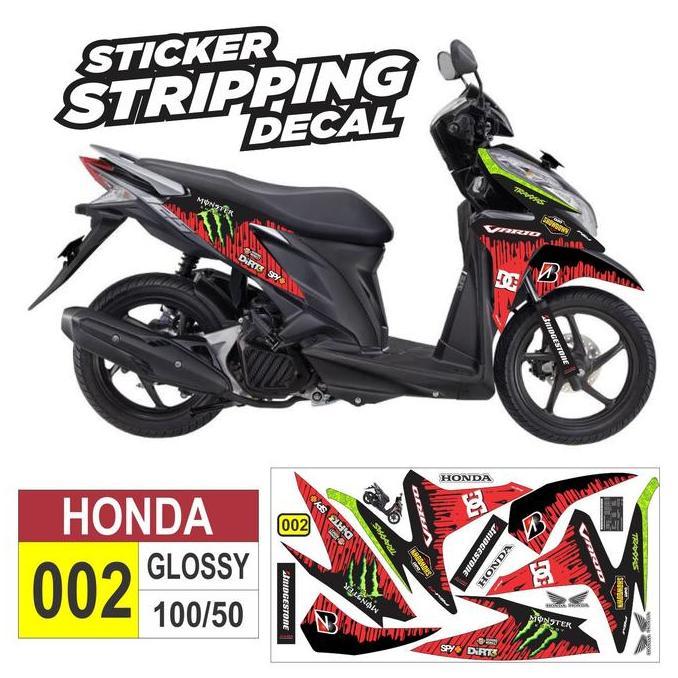 striping Vario 125 Techno 2012 - 2017 variasi Vario 125 Techno 2012 - 2017 Motor Motorcycle