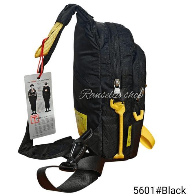 Promo Tas Crossbody Bag 5601 Keren Cowok Model Simpel Ukuran Sedang Import Berkualitas Bahan Kanvas 