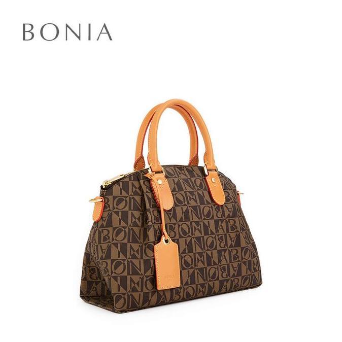 Murah Bonia - Monogram Satchel Bag