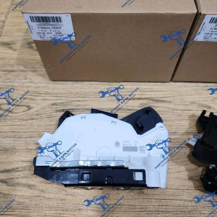 Door Lock Latch Depan VW Golf MK 6 Original Modul Door Lock Front VW Golf 6