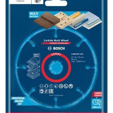 Bosch Carbide Cutter Wheel Mata Potong Gerinda Multi Cutting Besi Batu Kayu Pvc Dll  Original Bosch 