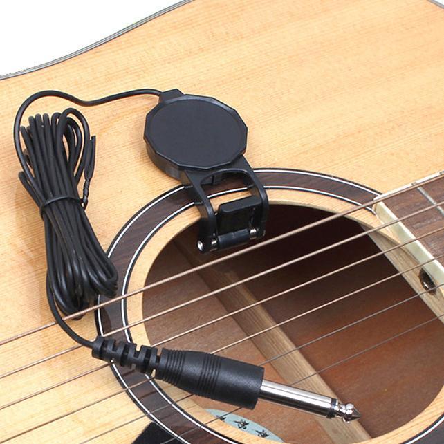 Pick Up Tempel / Spul Jepit Gitar Akustik Spul Tempel Import Pickup Ukulele Untuk Gitar Biola Banjo 