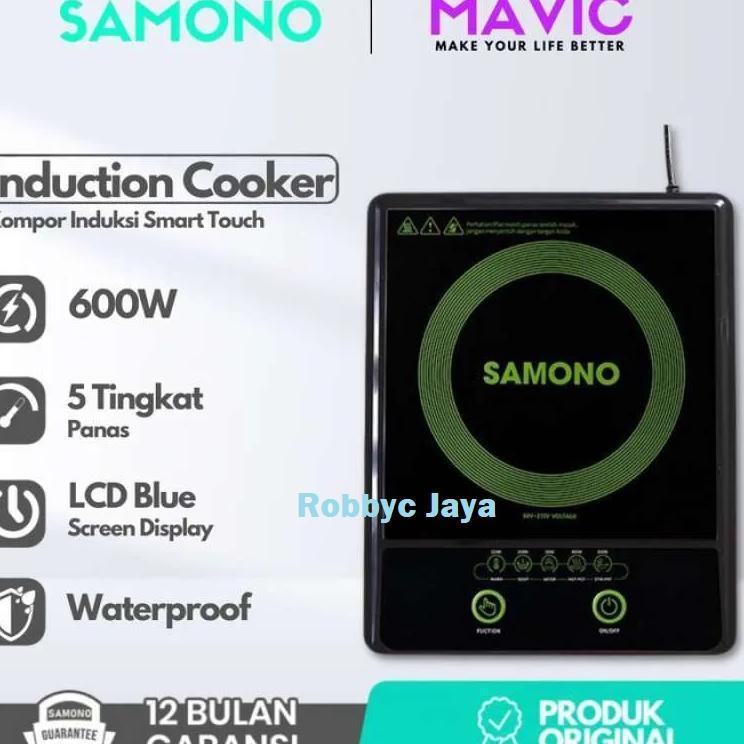 Samono Kompor Listrik Kompor Induksi Ws-01 Black