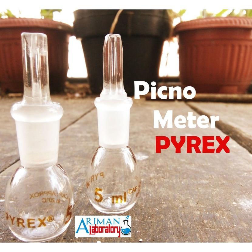 Piknometer Pyrex 5 Ml Borosilicat Tahan Panas