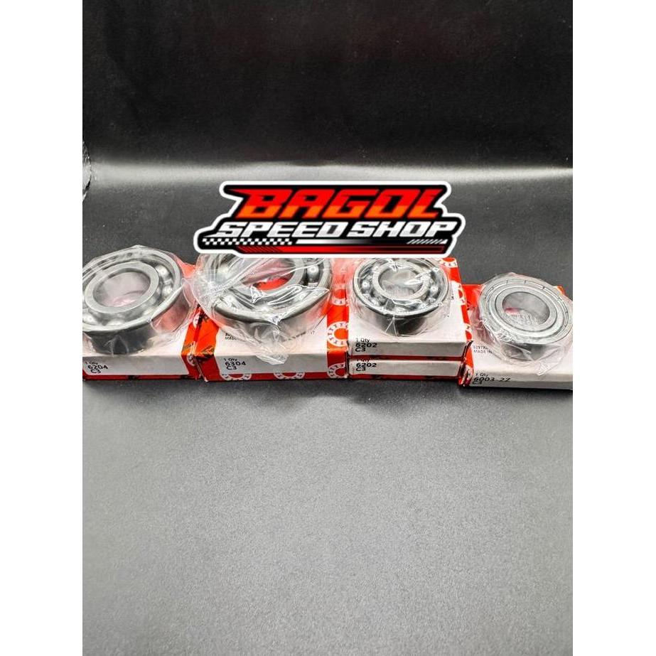 Sepaket Bearing Rasio Ratio Full C3 Ninja RR R Ss Original