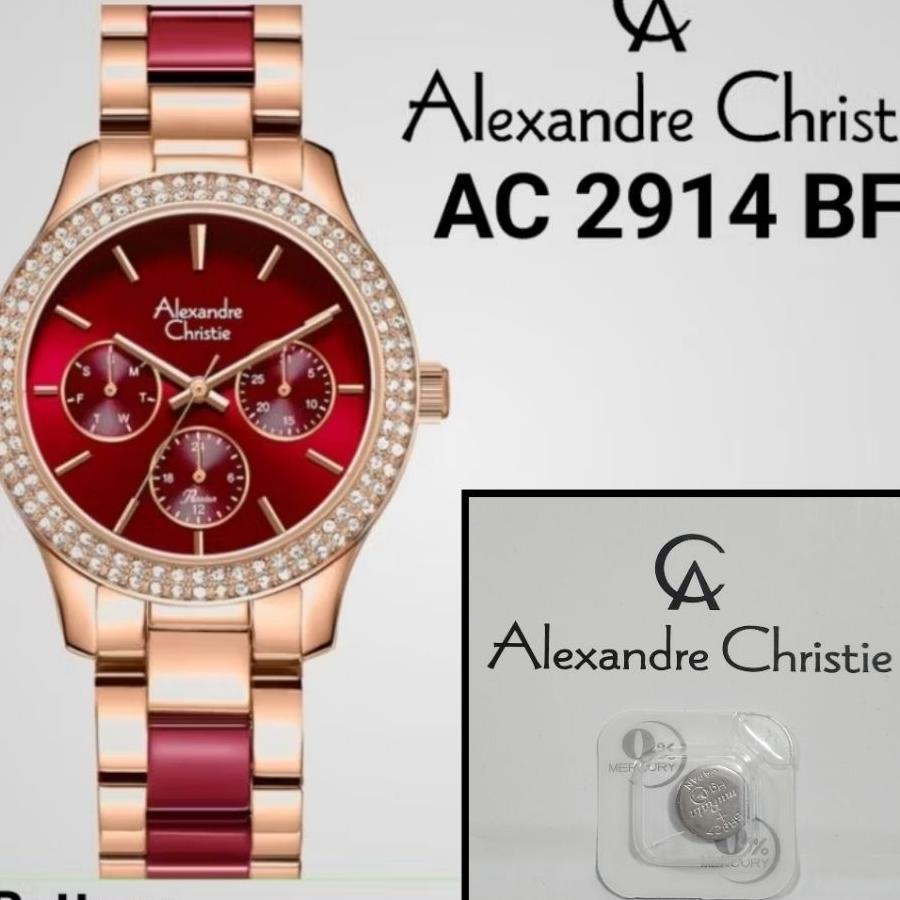 Baterai Jam Tangan Alexandre Christie Ac 2914 Bf