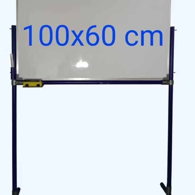 Papan Tulis White Board Besar Dengan Penyangga