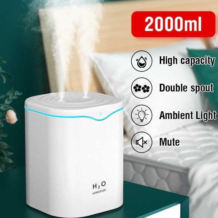 Cod Humidifier Diffuser Pengharum Pelembab Semprot Uap Aromaterapi Ruangan Otomatis Tahan Lama Besar