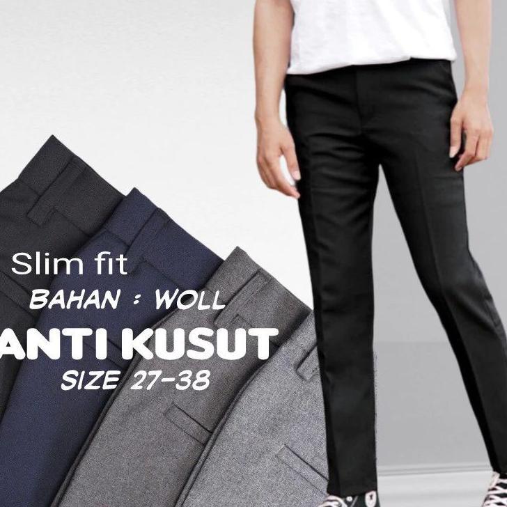 Celana Kantor | Celana Kantor Woll | Celana Formal