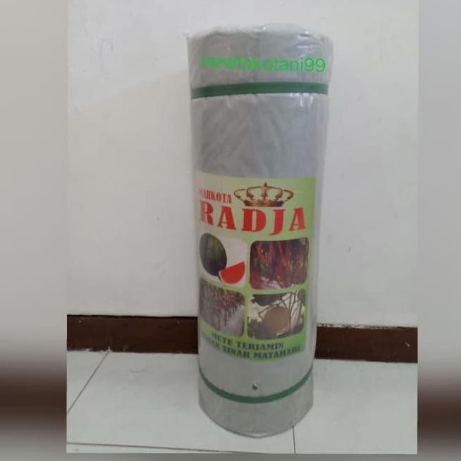 Termurah Mulsa Hitam Perak Lebar 120Cm Panjang 500M Berkualitas