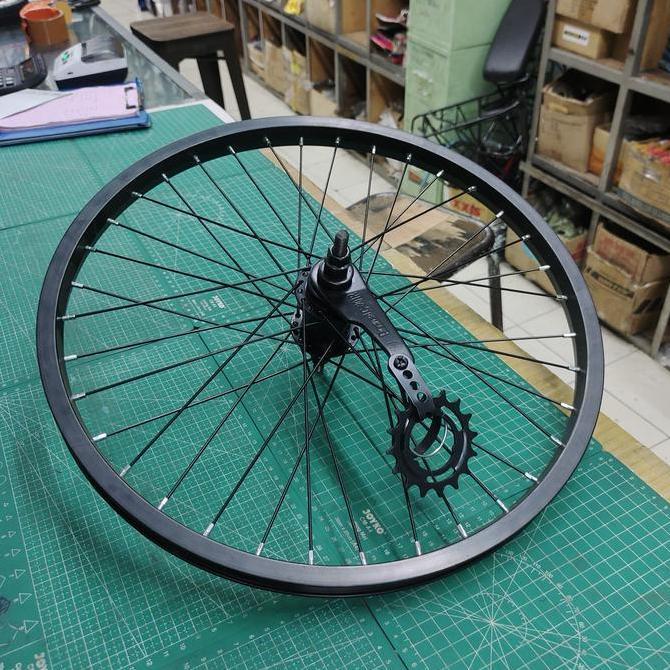 Velg 20 Torpedo 36 hole Hitam