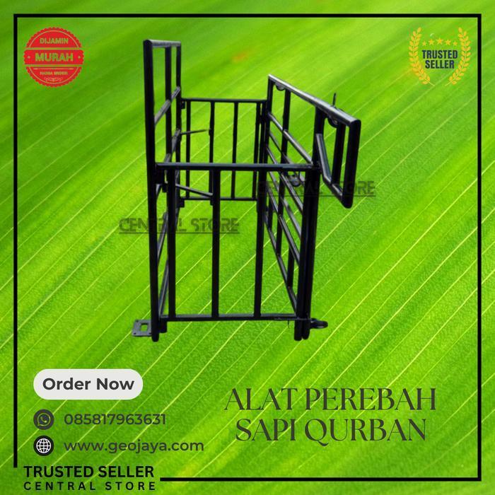 Bisa Cod - Alat Perebah Sapi Qurban / Kandang Jepit Sapi Memudahkan Untuk Qurban