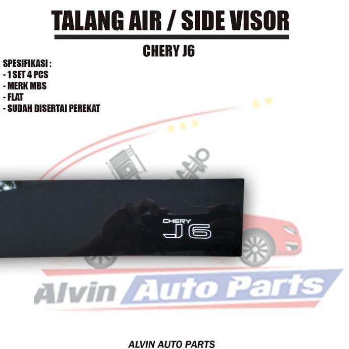sifahaj - TALANG AIR CHERY J6 / SIDE VISOR J6 / ACCESSORIES CHERY J6 Diskon