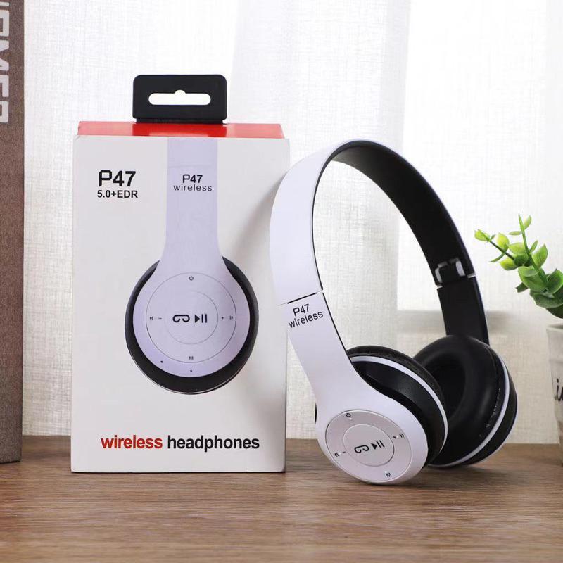 Headphone Bluetooth Gaming Headset Wireless Pro Bass P47 Headset Bluetooth P47 Headset Bluetooth