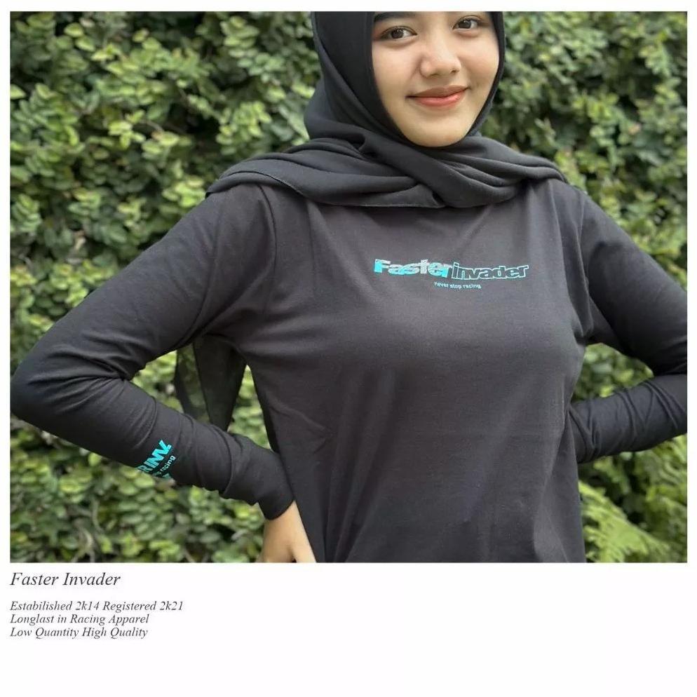 Free Ongkir Kaos Lengan Panjang Faster Invader Fstr 541