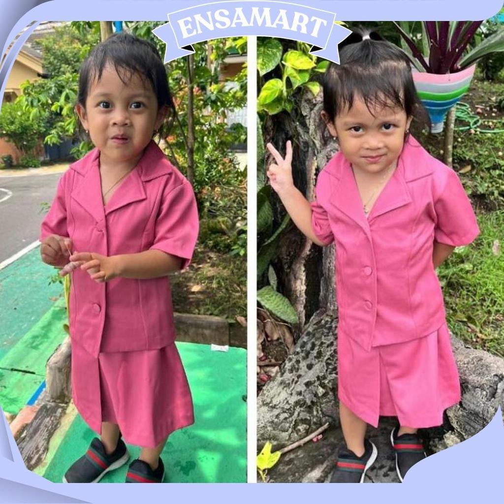 Baju anak BHAYANGKARI / 1 stell baju BHAYANGKARI anak / baju BHAYANGKARI anak muslim KZPromo