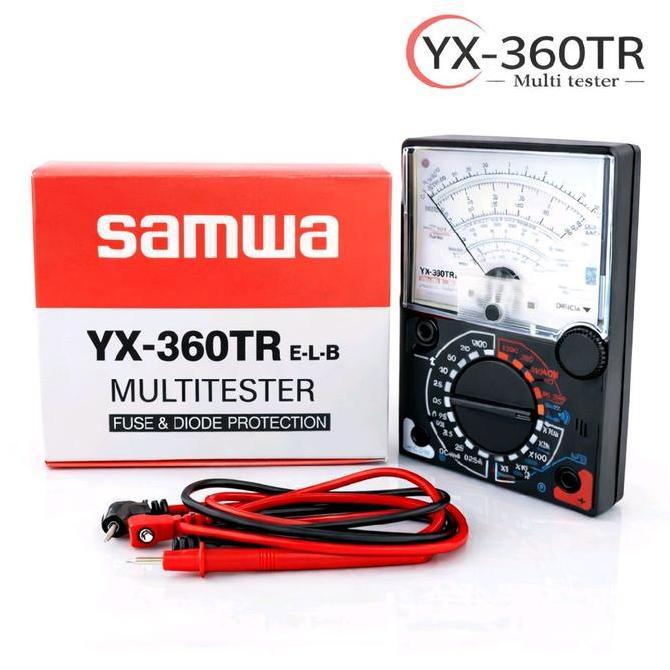 MULTITESTER / MULTIMETER / AVOMETER ANALOG SUNWA SAMWA YX360TR ELB