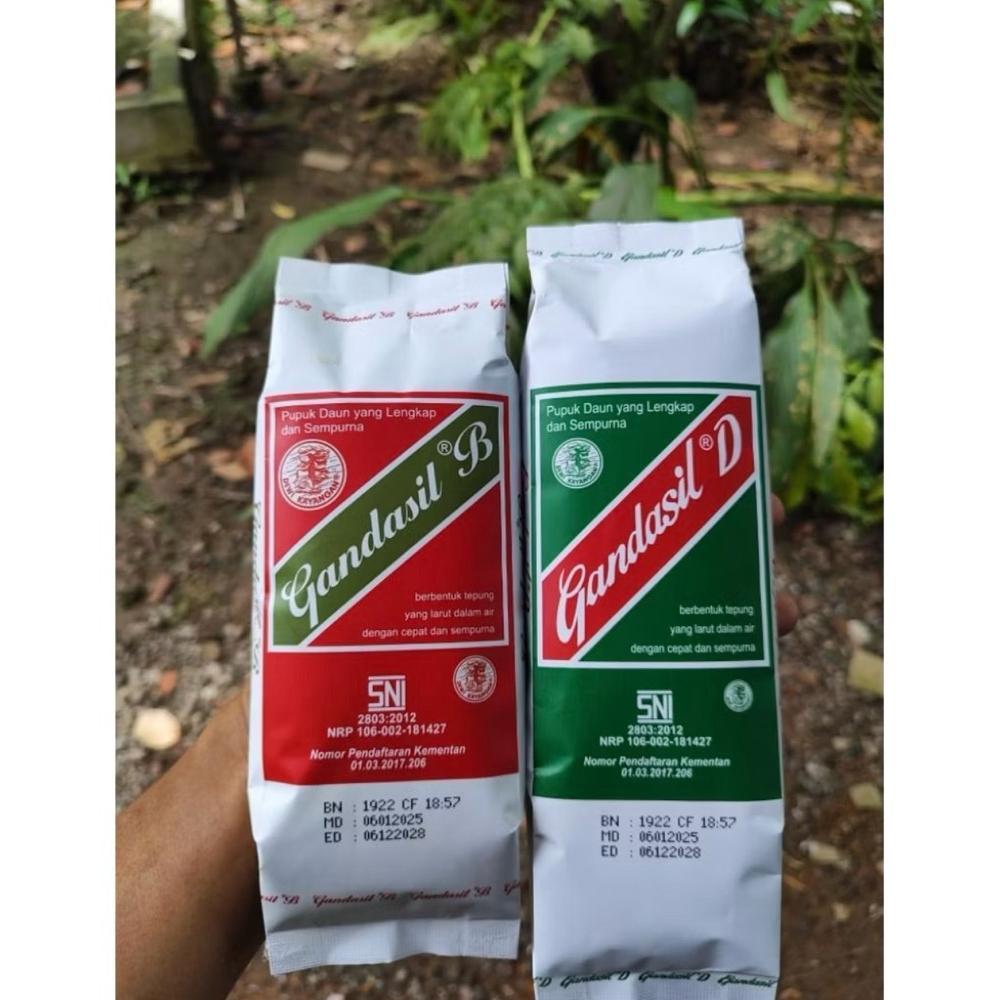 Promo Cod Gandasil B Dan Gandasil D Ukuran 500Gram Gandasil Pupuk Tanaman Daun Hijau Buah ><