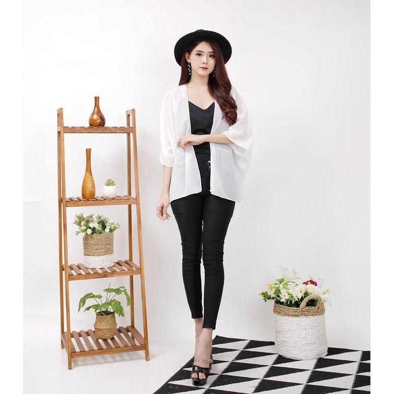 Outer Ceruti Model Batwing / Cardigan Korean Style / Outer Transparan Allshop