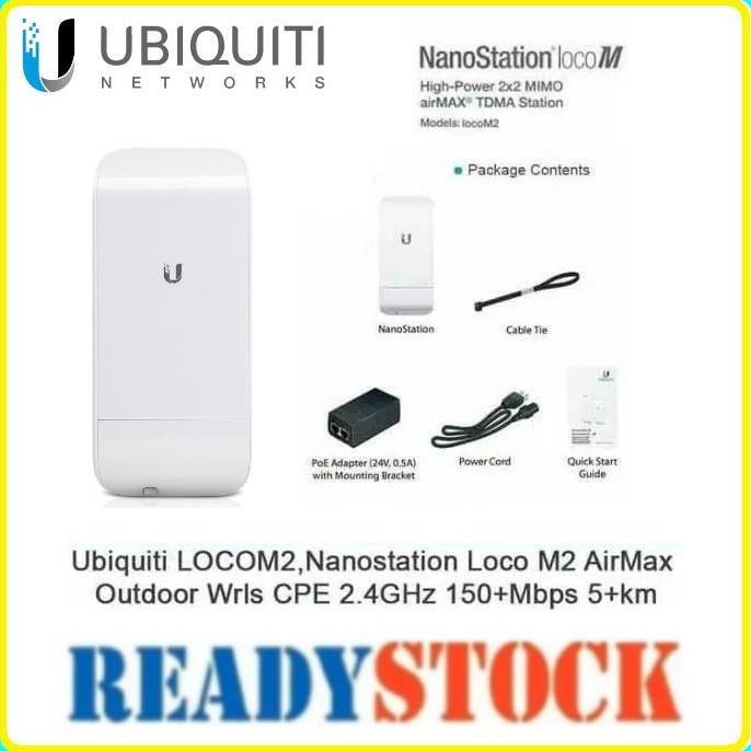 Collegare- Ubiquiti Loco M2 Airmax Nanostation M2 Loco