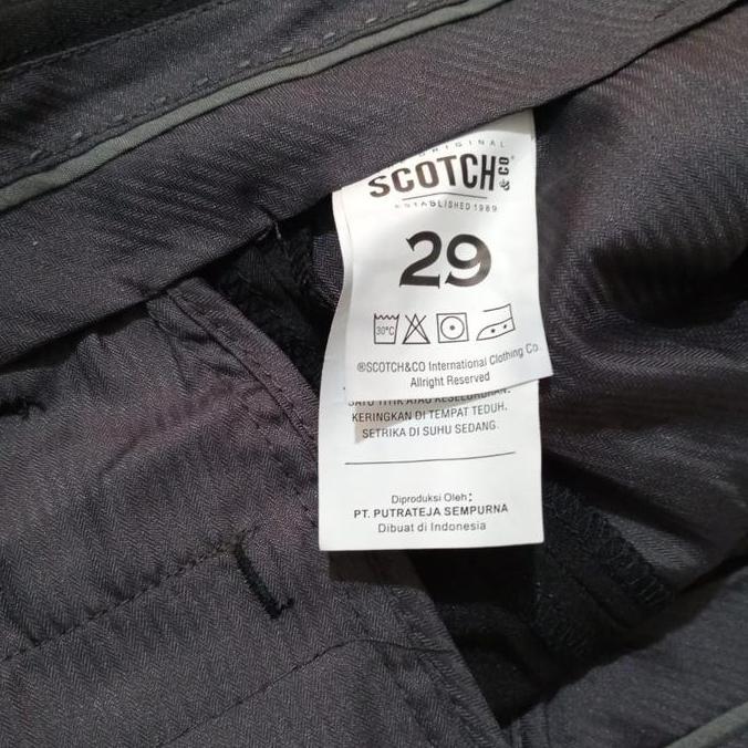TAMPIL MODIS !! CELANA PANJANG BAHAN FORMAL SCOTCH&CO / CELANA KANTOR PRIA KERJA SLIMFIT TAMPIL MODI
