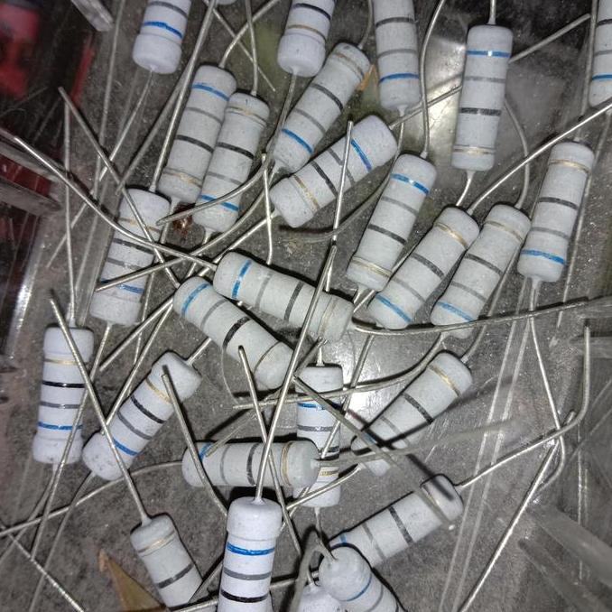 RESISTOR 68 OHM 68R 68OHM 2WATT 2 WATT TOLERANSI 5% D'90