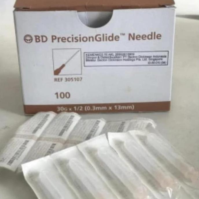 Needle BD 18 20 23 24 25 26 27 30 g / PrecisionGlide Needle BD Diskon