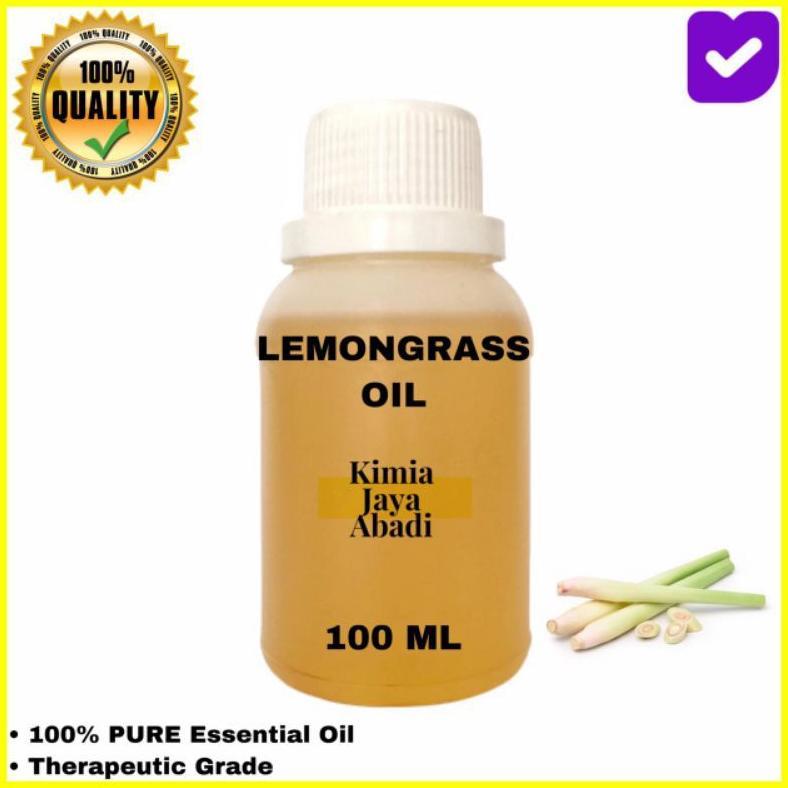 Lemongrass Essential Oil / Minyak Sereh Dapur 100 ML MURNI essential oil