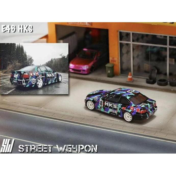 STREET WEAPON - SW64163 CIVIC EG6 ELECTRO - SW64164 BMW E46 HKS - MD646703 MODERN ART MERCEDES BENZ 