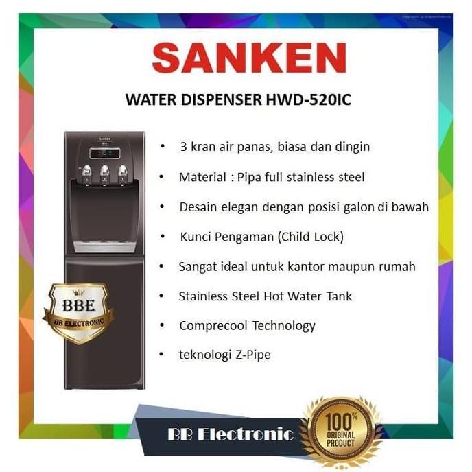 WATER DISPENSER SANKEN HWD-520IC