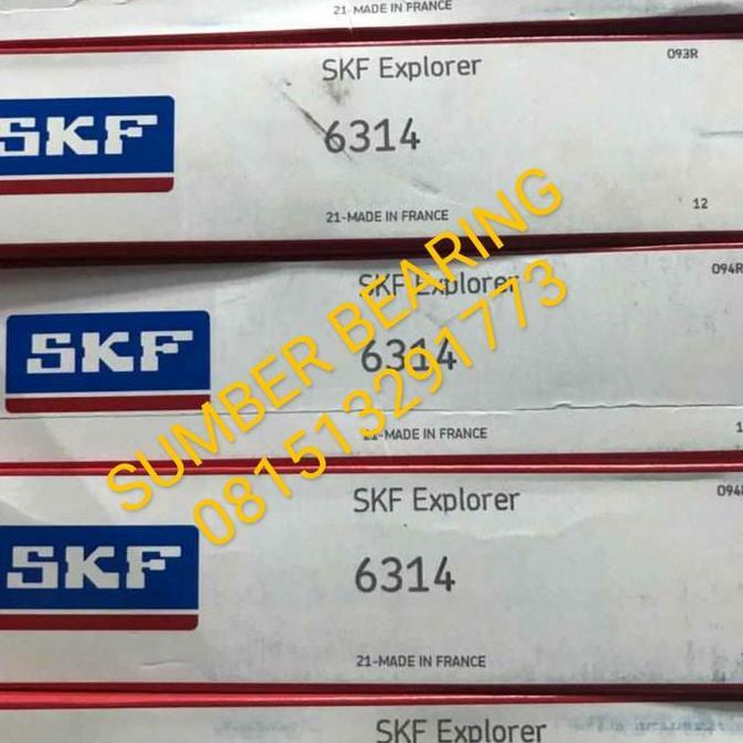 BALL BEARING 6314 SKF , 6314 C3 SKF