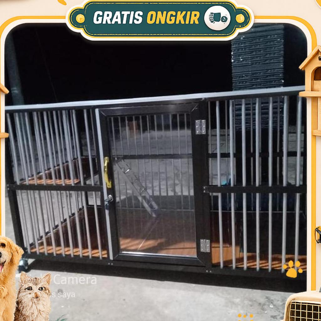Kandang 1 Pintu Jumbo 120X60X60