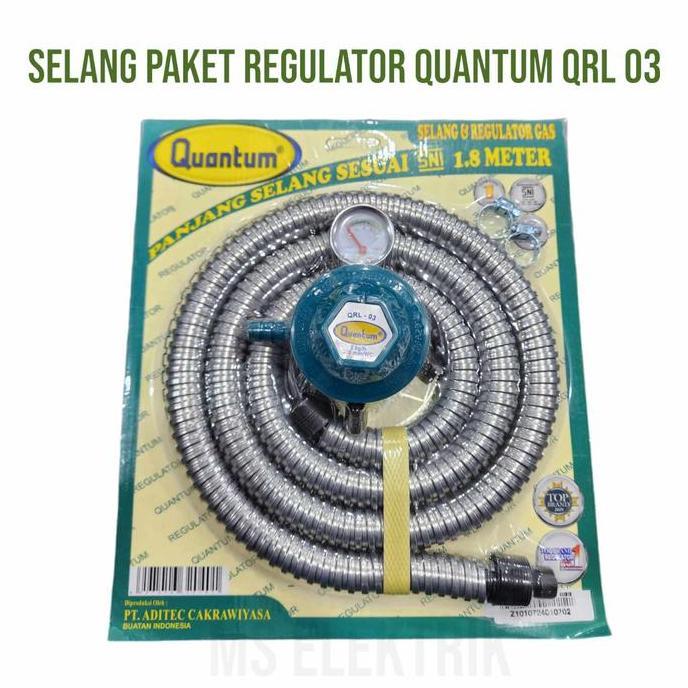 Quantum Regulator Selang Paket / Selang Paket Regulator QRL-03