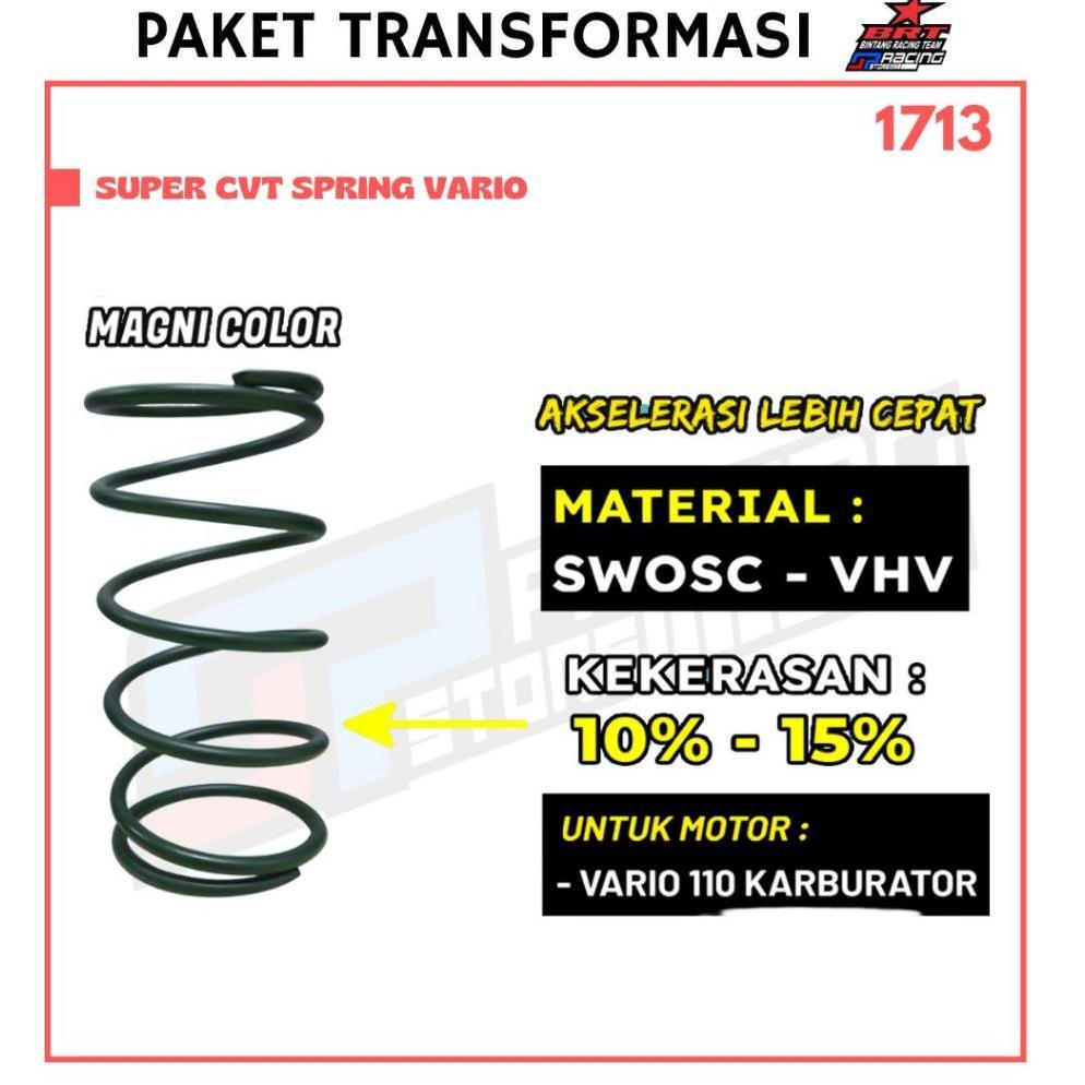 NEW Per CVT Vario 110 Karburator / Per CVT Beat Karbu / CVT Spring - BRT Promo 1713 [terbaik][terlar