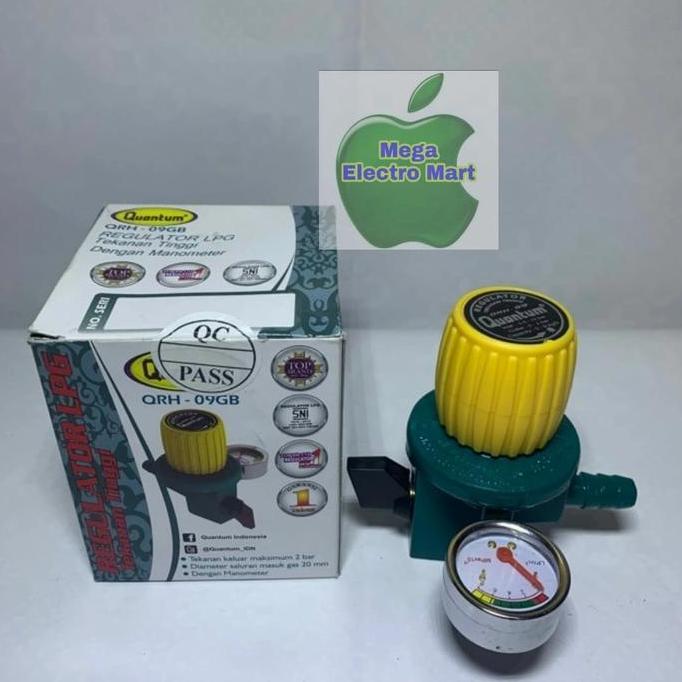 Quantum QRH09GB regulator tekanan tinggi regulator quantum meteran
