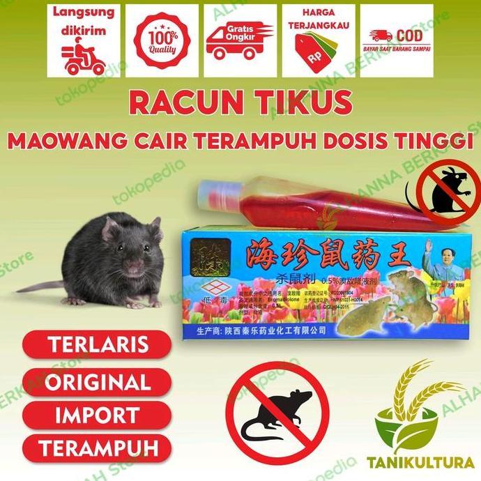 Racun Tikus Mati Kering,Racun Tikus Cair,Racun Tikus Maowang Merah