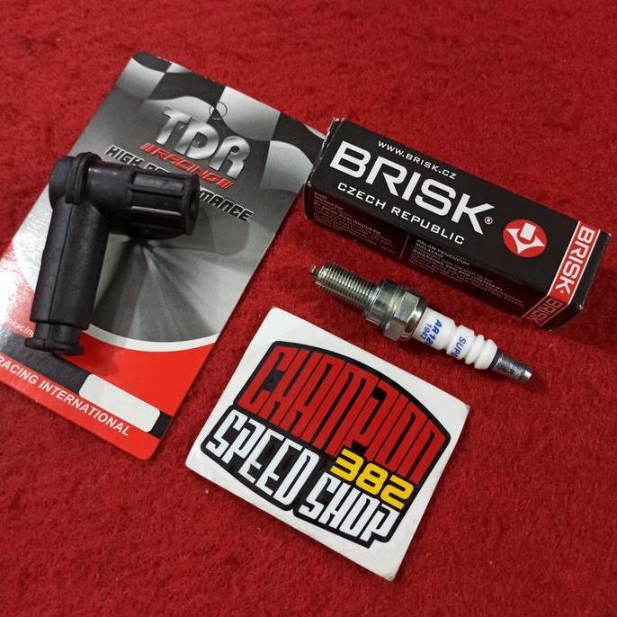 Paket Busi Brisk Copper Cop Dop Busi Tdr Racing Pcx 150 Lokal Adv 150