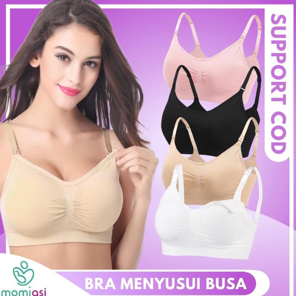 RECOMMENDED Bra BH Menyusui Busa Jumbo Ibu Busui Nursing Bra Premium by Momiasi